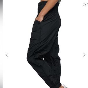 Free People Black Jogger Pants